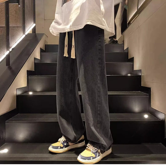 Herren Bequeme weite Jeans Shop Nory