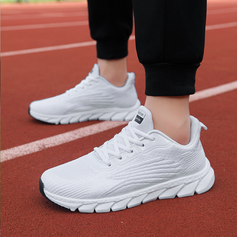 Herren Laufschuhe mit atmungsaktivem Obermaterial und stoßdämpfender Sohle