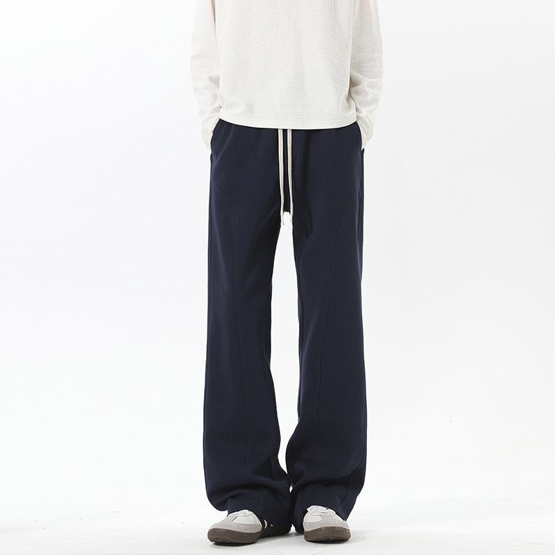 Herren Oversize‑Sweathose im Baggy‑Cut mit Tunnelzug und dekorativen Nähten Shop Nory