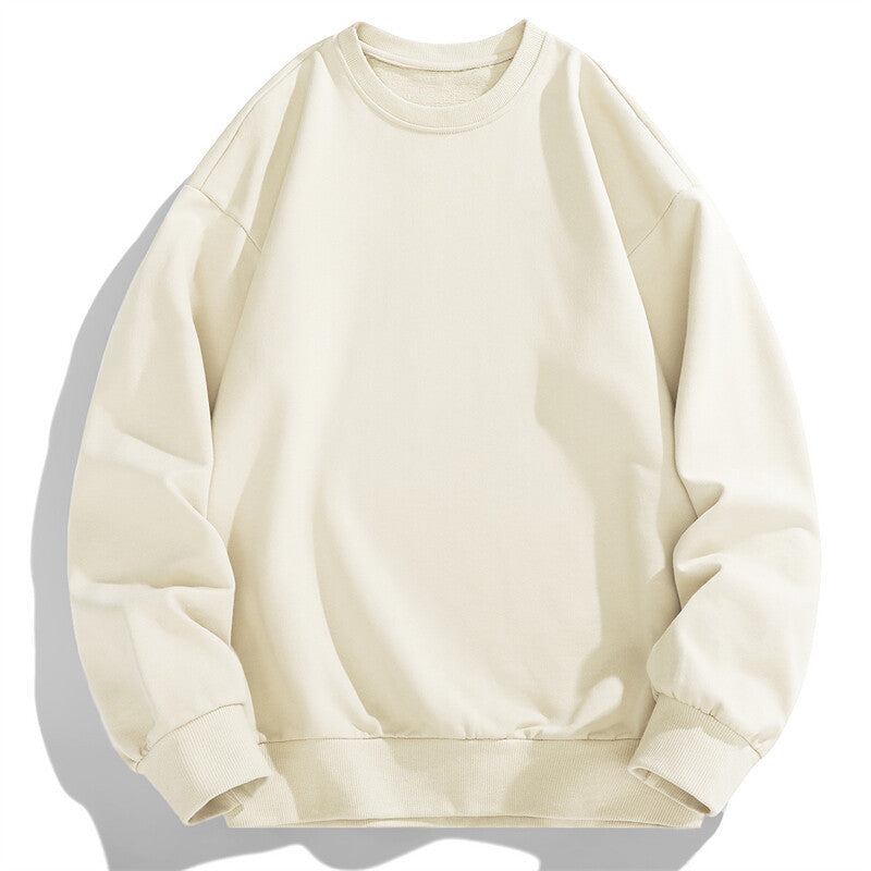 Damen bequemer Sweatshirt mit lässigem Schnitt und elastischem Bund