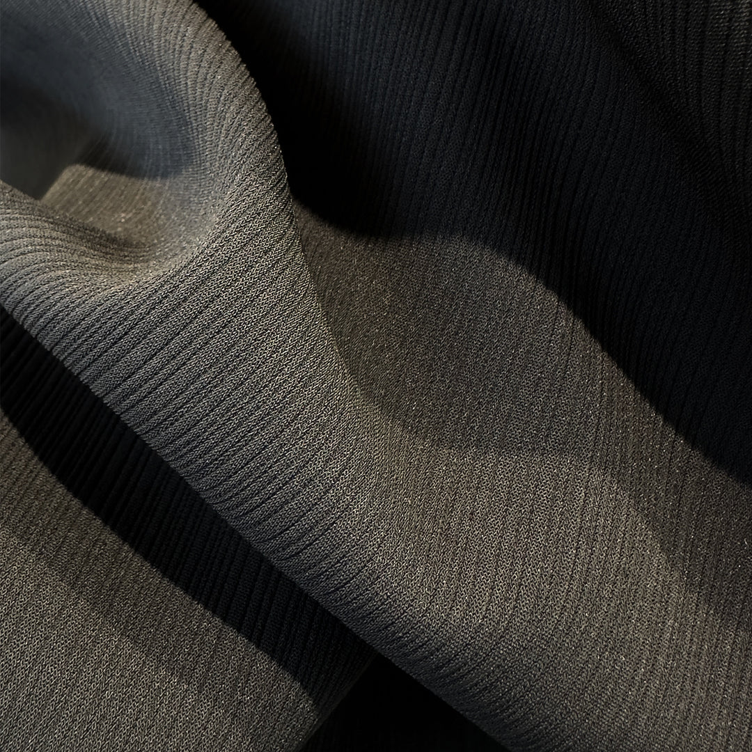 Damen Texturierten Stretch Strickstoff Shop Nory