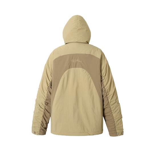 Herren wetterfeste Camouflage-Fieldjacke mit Kapuze, Thermoisolierung und Utility-Details Shop Nory