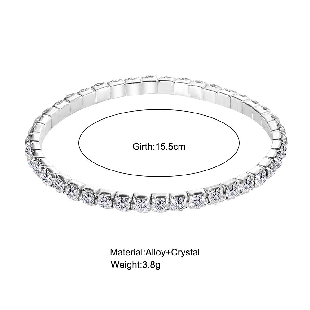 Damen Armreifen mit funkelnden Zirkonia Steinen Shop Nory