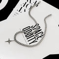 Damen Kette mit modernem Sternenanhänger und hochwertigem Gliederdesign Shop Nory