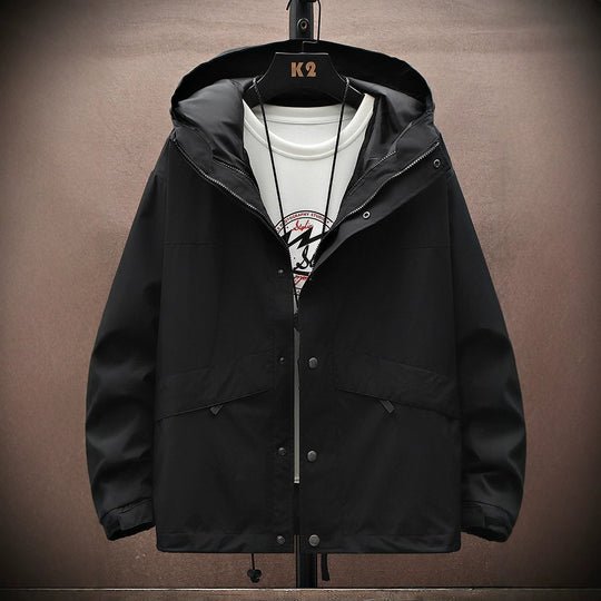 Herren Funktionsjacke mit verstellbarem Kapuzensystem Shop Nory