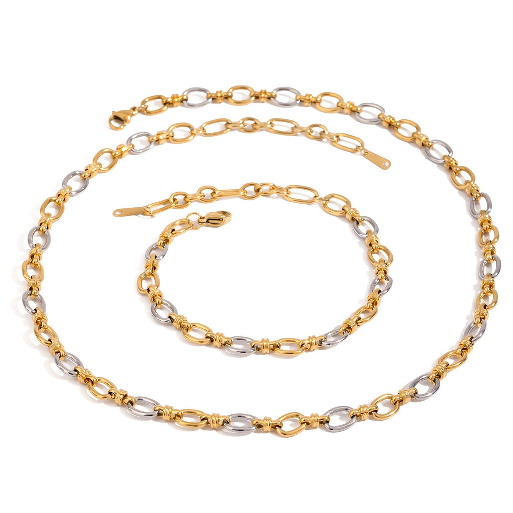 Damen Halskette mit hochwertigem Edelstahl und hypoallergenen Eigenschaften Shop Nory