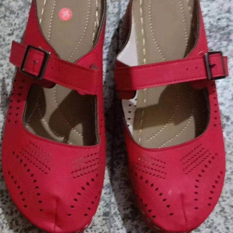 Damen Komfortable und luftige Sandalen mit verstellbarem Riemen
