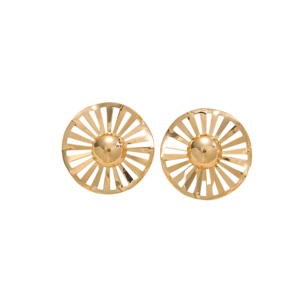 Damen modische Statement-Ohrstecker mit luxuriösem, geometrischem Design Shop Nory