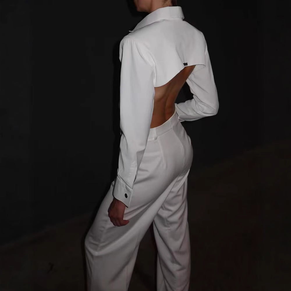 Damen Eleganter Jumpsuit mit tailliertem Schnitt und praktischen Taschen