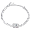 Damenarmband mit funkelndem Design und hochwertigen Zirkonia-Elementen Shop Nory
