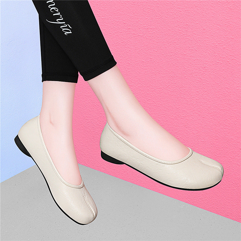Damen Elegante und bequeme Ballerinas mit flexiblem Fußbett Shopnory