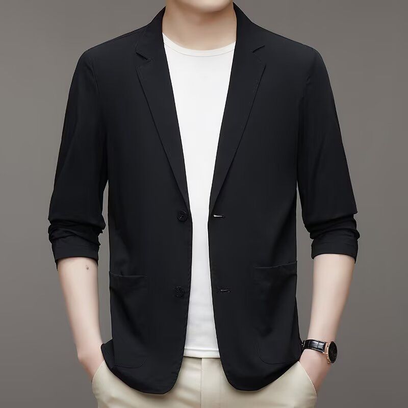 Herren Modischer Blazer mit hohem Kragen Shop Nory