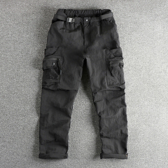 Herren Cargo-Hose mit multifunktionalen Taschen und verstellbarem Bund