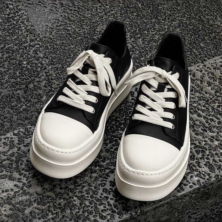 Unisex High-Top Plateausneaker aus Leder mit sculpted Plateau-Sohle Shop Nory