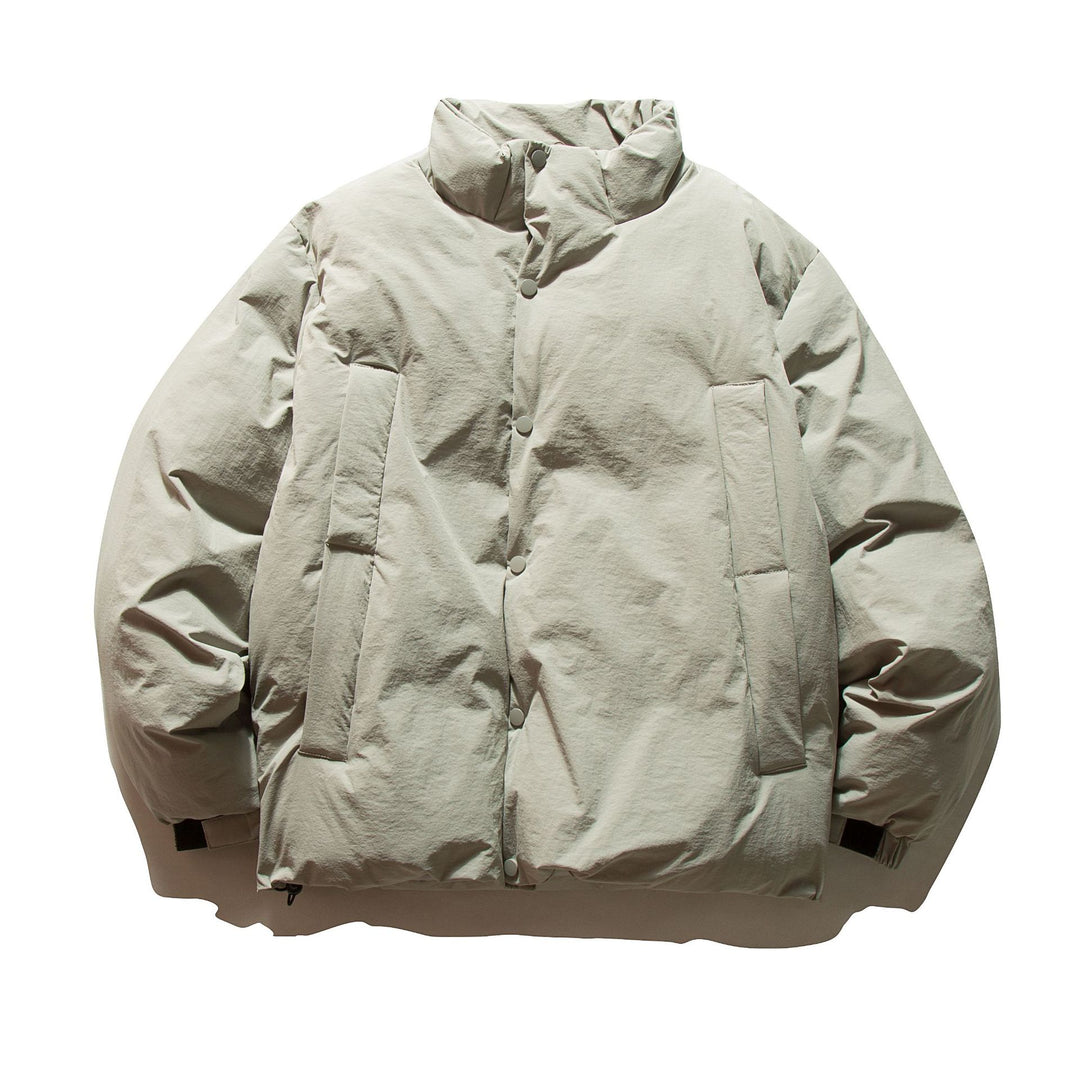 Unisex Boxy-isolierte Kurzjacke mit wattierter Füllung und hohem Stehkragen Shop Nory