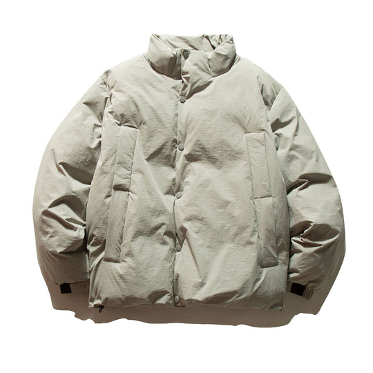 Unisex Boxy-isolierte Kurzjacke mit wattierter Füllung und hohem Stehkragen Shop Nory