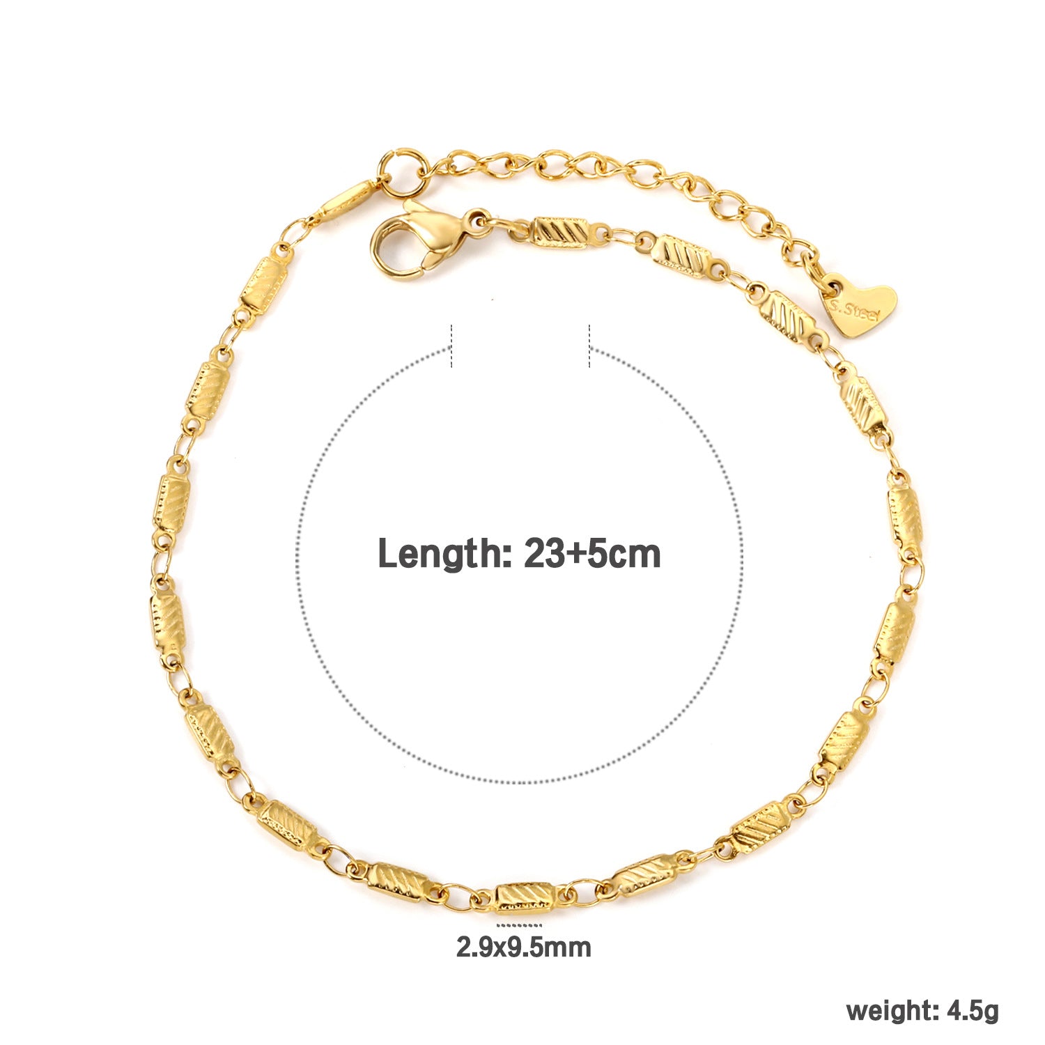 Damen Armband mit feinen Kugel- und Gliederdesign Shop Nory
