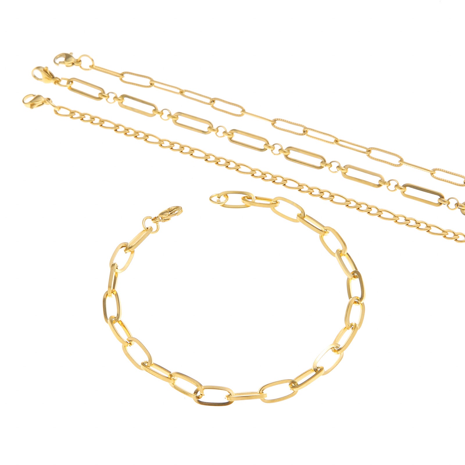Damenkette mit modernem Gliederdesign Shop Nory