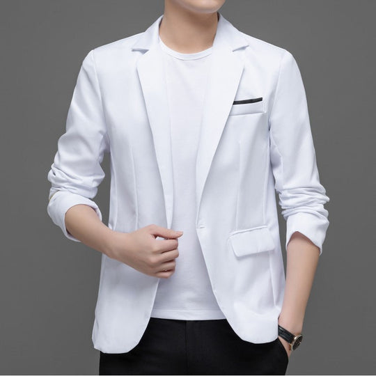 Herren modernen Blazer mit eleganter Passform und praktischen Taschen
