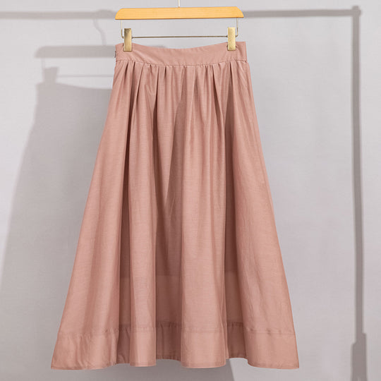 Damen Maxirock mit hohem Bund und soften Falten Shop Nory