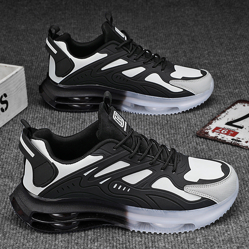 Herren Moderner Komfort-Sneaker mit transparenter Luftkammer und strukturierter TPU-Ummantelung Shopy Nory