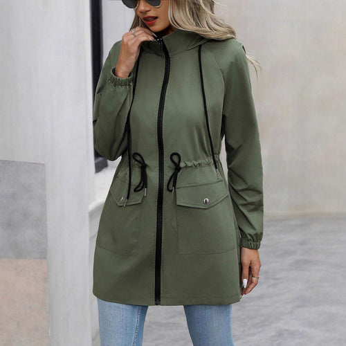 Damen elegante Windjacke