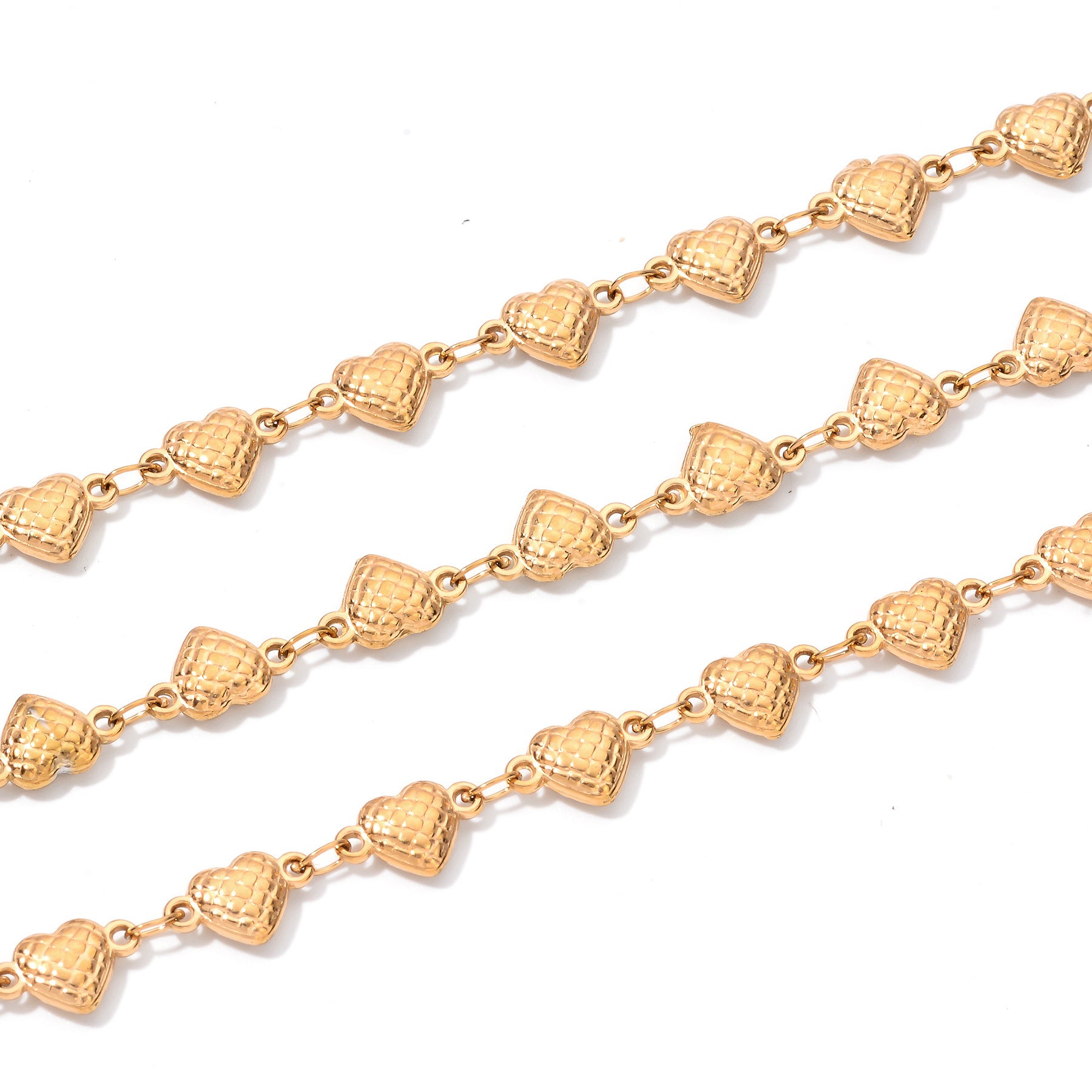 Damen elegante Kette mit filigranem Muster Shop Nory
