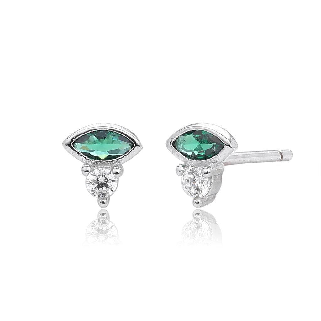 Damen Ohrstecker mit schützendem Augenmotiv aus 925 Sterling Silber Shop Nory