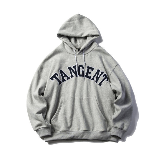 Unisex Oversize Kapuzenpullover mit Collegiate-Print und Kängurutasche Shop Nory