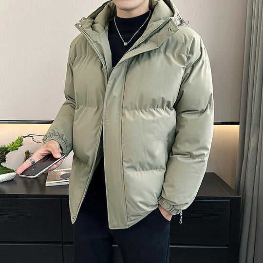 Herren Leichte Steppjacke mit hohem Kragen und praktischen Taschen Shop Nory
