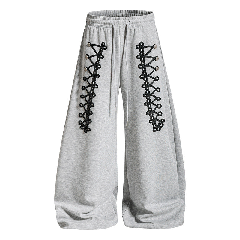 Damen weite Jogginghose mit elastischem Bund und Zier‑Schnürung Shop Nory