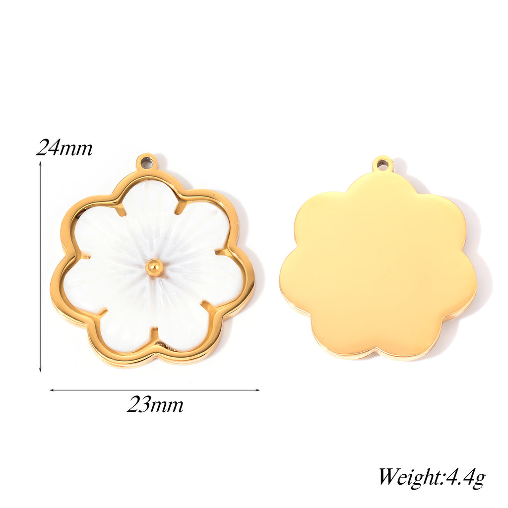 Damen Schmuckanhänger in Form einer filigranen Blüte aus hochwertigem Material Shop Nory