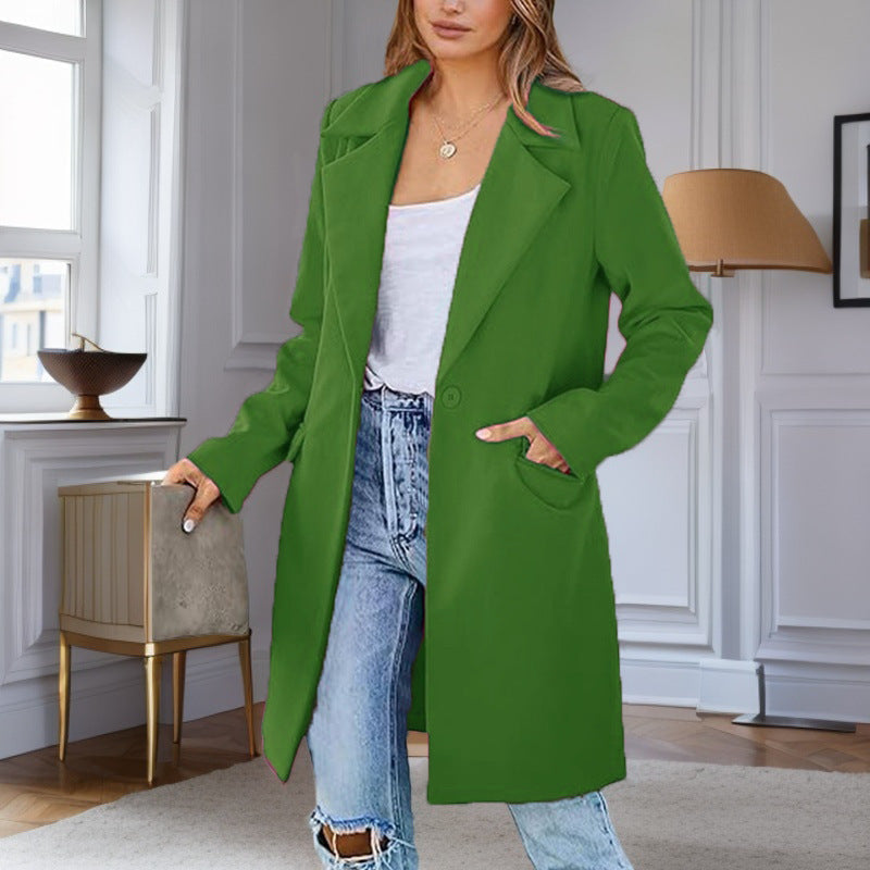 Damen Eleganter Freizeitmantel