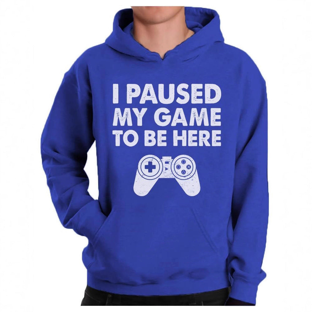 Herren Kreativer Kapuzenpullover mit Gaming-Motiv Shop Nory