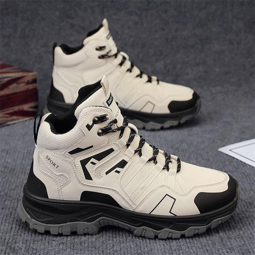 Damen Wanderstiefel mit robustem Obermaterial und rutschfester Sohle