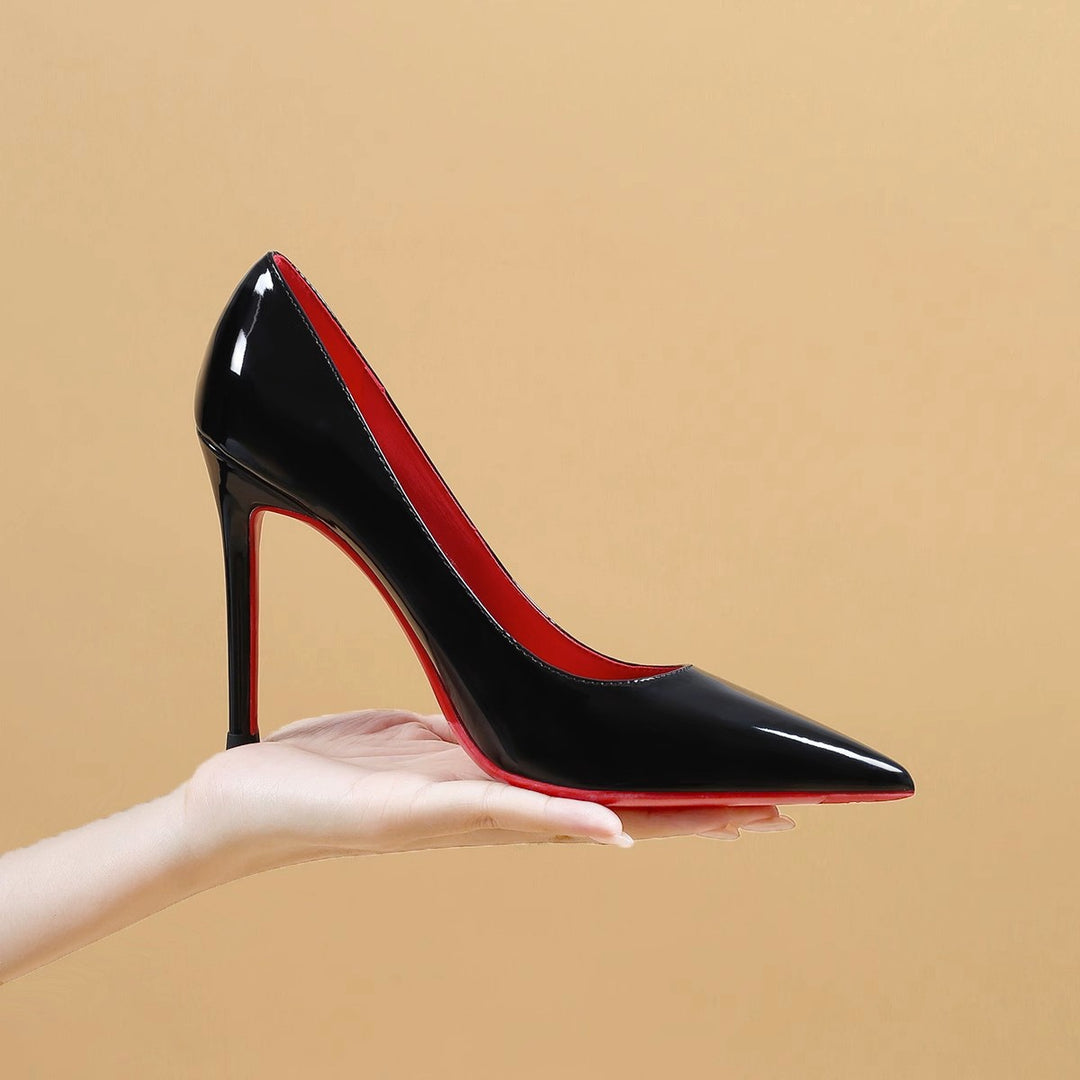 Damen Spitz-Pumps mit hohem Stiletto-Absatz und Riemchen Shop Nory