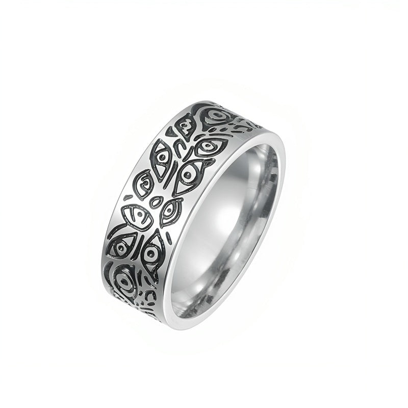 Herren Ring mit kunstvollem dekorativem Muster Shop Nory