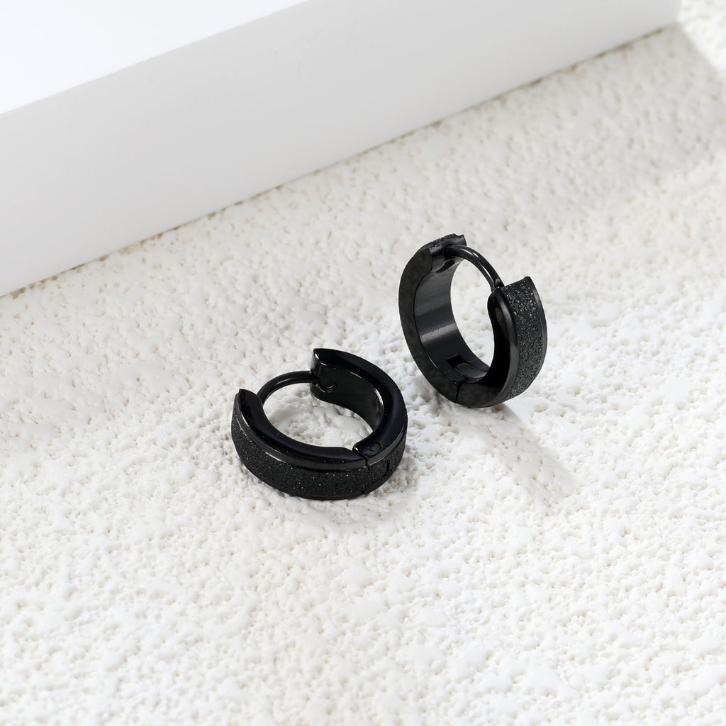 Damen Edelstahl Ohrstecker mit modernem, geschwungenem Design Shop Nory