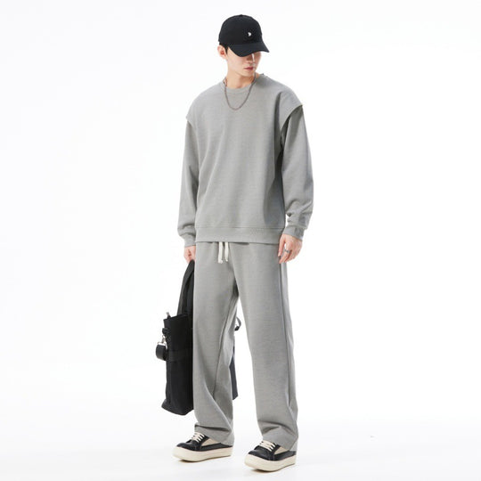 Damen Stylisches Sweatshirt und Sporthose Set Shop Nory