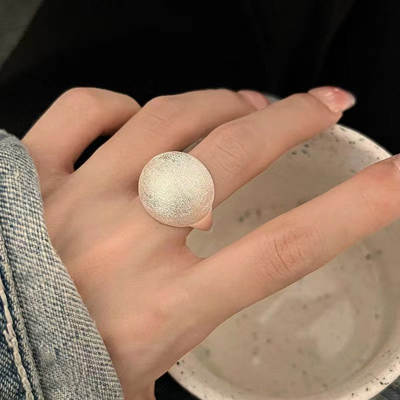 Damen Statement-Ring mit texturiertem Design Shop Nory