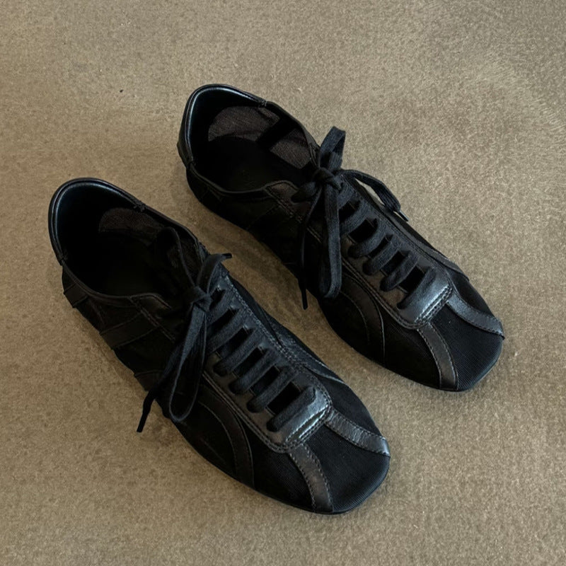 Damen modische Sneakers mit atmungsaktiver Mesh-Oberfläche und komfortabler Sohle Shopnory