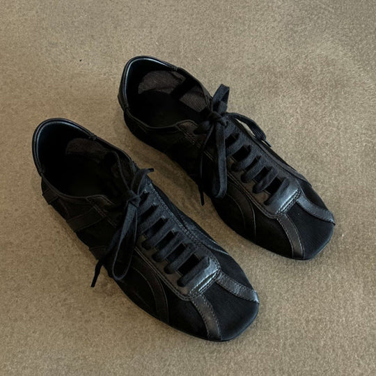 Damen modische Sneakers mit atmungsaktiver Mesh-Oberfläche und komfortabler Sohle Shopnory