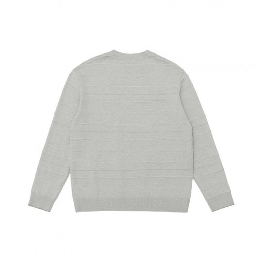 Unisex Feinstrickpullover mit feiner Strukturstreifen, Rundhals und leichtem Oversize-Schnitt Shop Nory