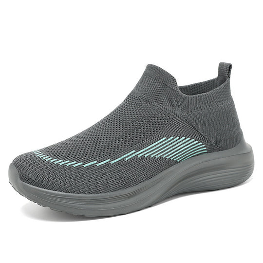 Damen nan ultraleichter Strick-Fit-Reisesneaker mit ergonomischem Memory-Fußbett, elastischem Sockeneinstieg und rutschfester Travel-Profilsohle Shop Nory