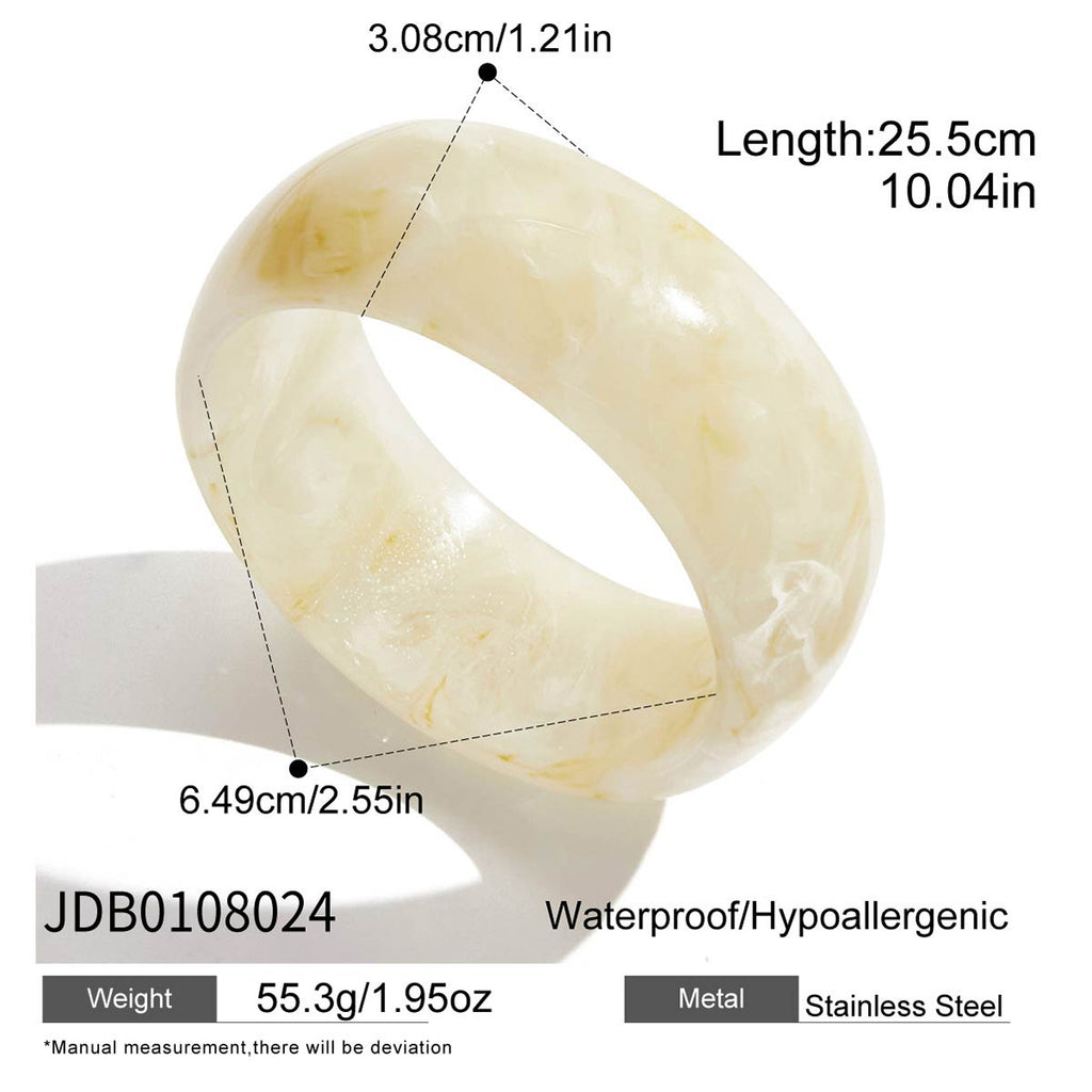 Damen Armband aus hypoallergenem Edelstahl mit wasserfesten Perlen Shop Nory