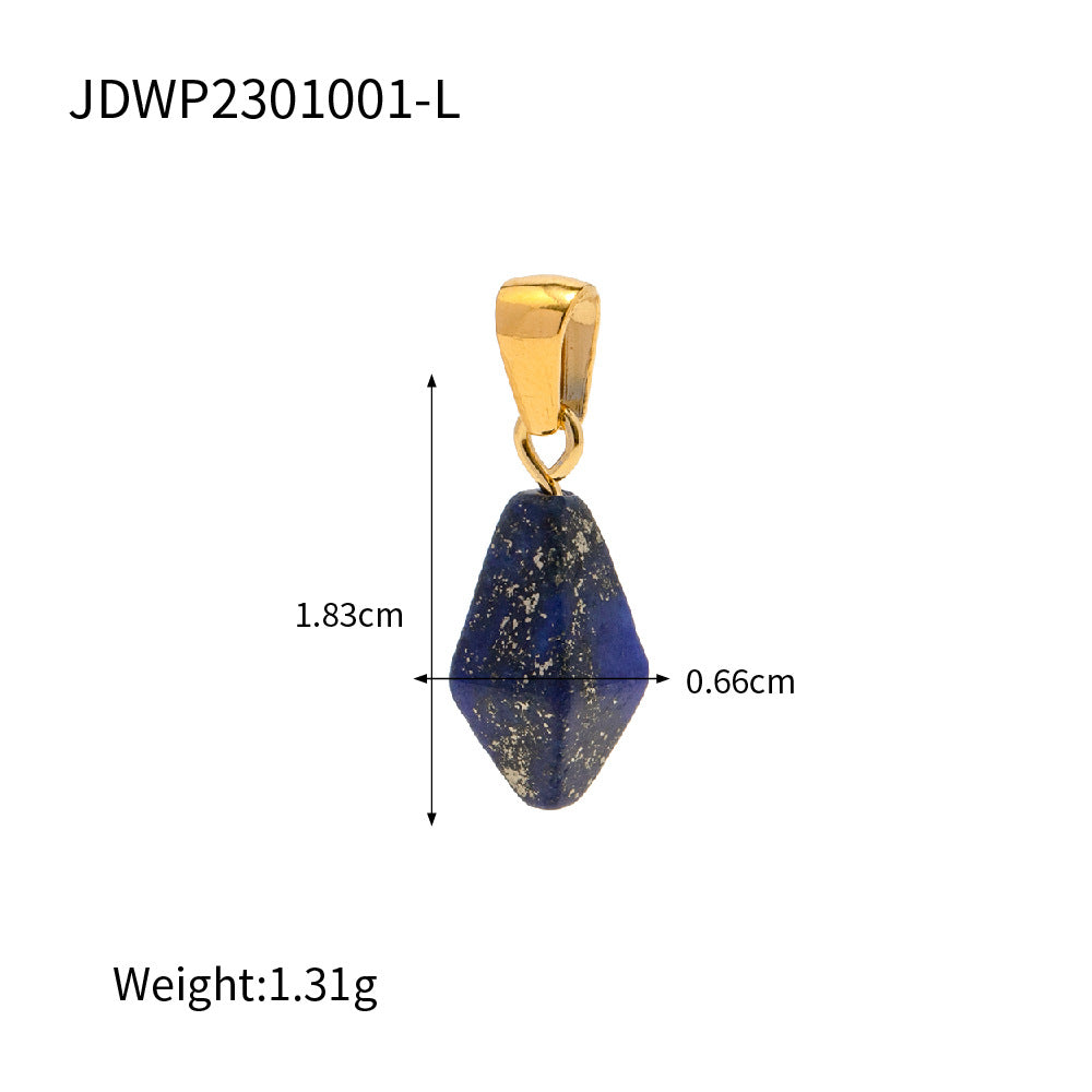 Damen Lapis Lazuli Anhänger aus hochwertigem Gold Shop Nory