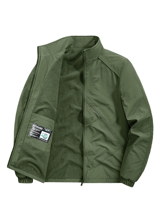 Herren Leichte Übergangsjacke mit Fleece-Futter Shop Nory