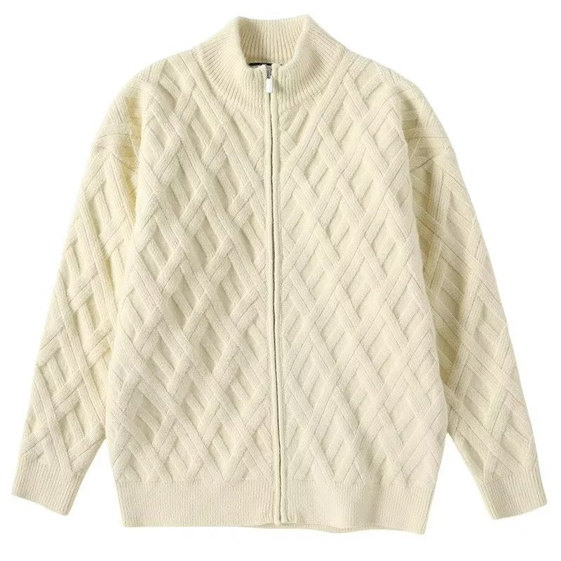 Damen Strickjacke mit elegantem Zopfmuster Shop Nory