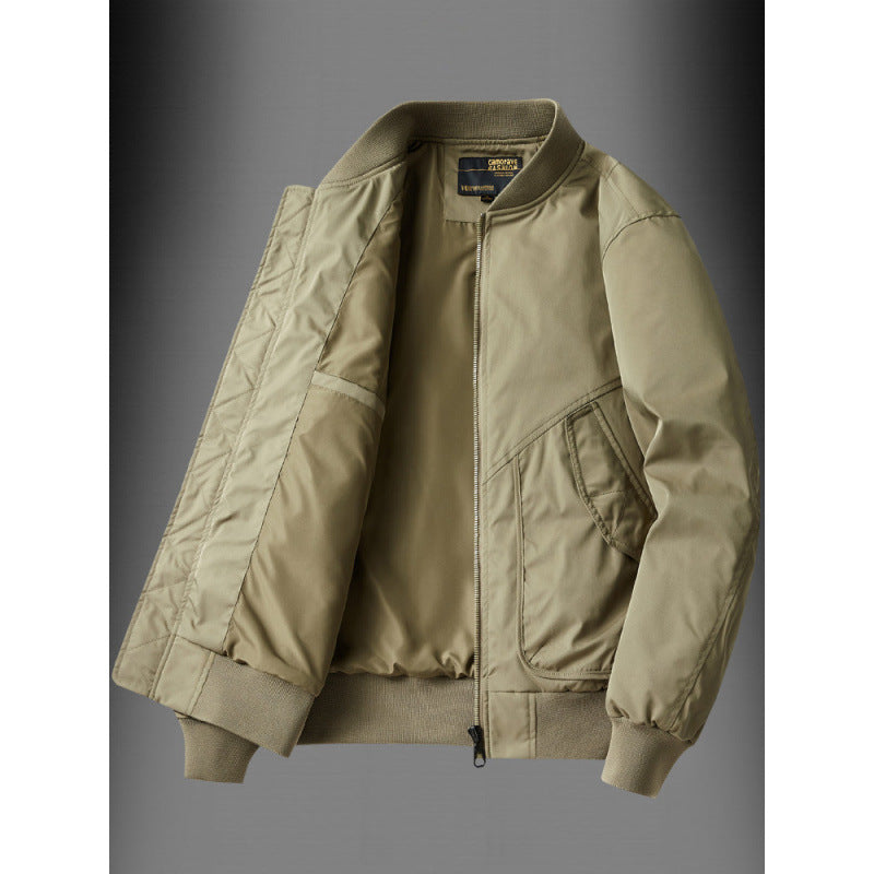 Herren Classic Bomberjacke im Utility-Look mit gesteppter Thermofütterung und Schrägeingrifftaschen Shop Nory