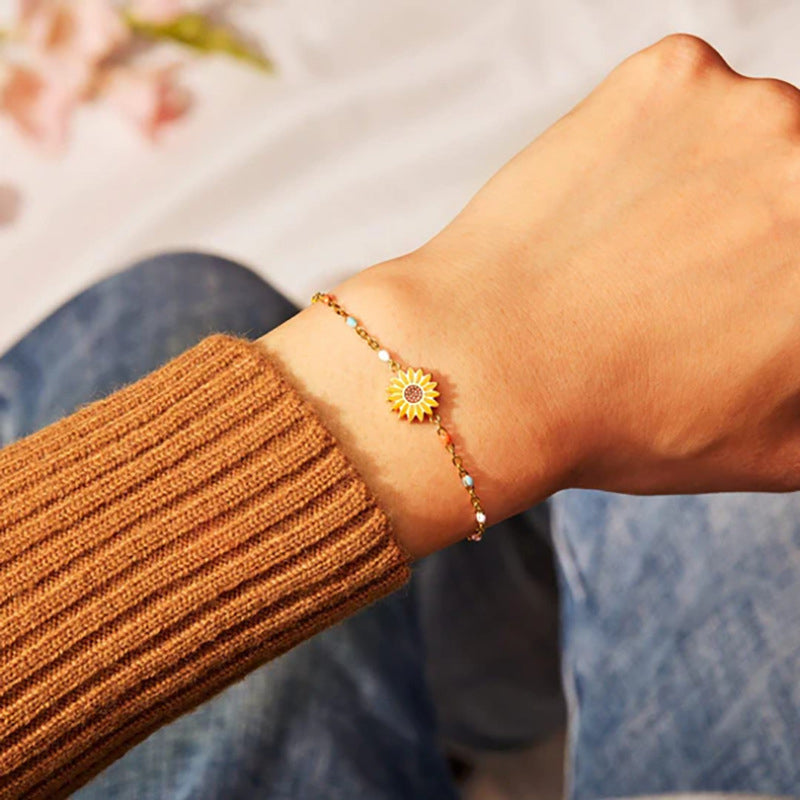 Kreatives Sonnenblumen-Armband | Shop Nory